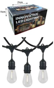 Ηλιακή Γιρλάντα LED με 9 Λάμπες – Με Ηλιακό Πάνελ - Innovative LED lighting
