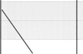vidaXL Στύλος Περιφράξεων Γκρι 10 x 1,2 μ (12 x 12 χιλ. πλέγμα)