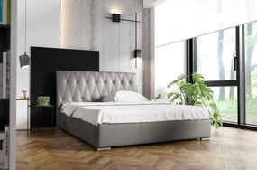 Επενδυμένο κρεβάτι Catania-Gkri-200 x 200