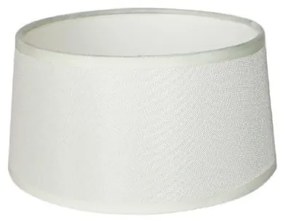 Καπέλο Φωτιστικού E27 Λευκό Ύφασμα Φ20cm SHADE8033W Aca-SHADE8033W-Λευκό SHADE8033W