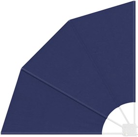 vidaXL Αδιάφανο σκίαστρο μπαλκονιού 115 x 115 εκ Πολυεστέρας
