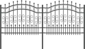 vidaXL Φράχτης Κήπου Kampen Γκρι 240 x 140 cm