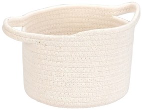 Καλάθι Αποθήκευσης (Φ20x15) Estia Blanca Λευκό 02-29609