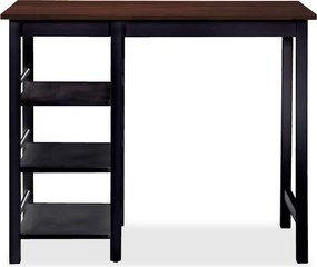 vidaXL Σετ Επίπλων Μπαρ 3 τεμ. Μαύρο από MDF