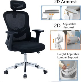 Καρέκλα γραφείου διευθυντή Ignatius pakoworld mesh μαύρο