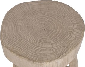 Βοηθητικό Τραπέζι Home ESPRIT Φυσικό 46 x 46 x 50 cm