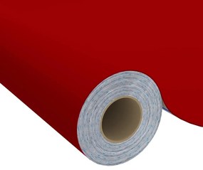 Μεμβράνη Αυτοκόλλητη για Έπιπλα Κόκκινη 500 x 90 εκ. από PVC - Κόκκινο
