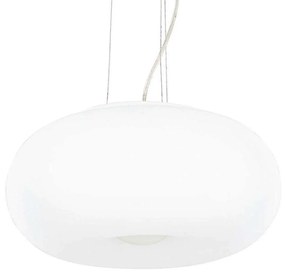 Φωτιστικό Οροφής Ulisse 095226 42x26/235cm 3xE27 60W White Ideal Lux