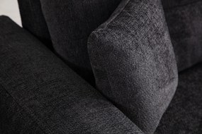 Τριθέσιος Καναπές - Sinor 3 - Χρώμα Ανθρακί - 225x92x75εκ