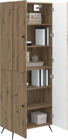 vidaXL Σέτ Ντουλαπιών 2 τμχ. Artisan Δρυς Επεξεργασμένο Ξύλο