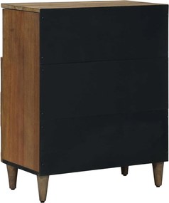 vidaXL Πλαϊνό γραφείο Καφέ 60 x 33 x 75 cm Στερεό ξύλο μάνγκο