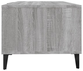 vidaXL Τραπεζάκι Σαλονιού Γκρι Sonoma 102x50x40 εκ. Επεξεργασμένο Ξύλο
