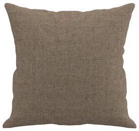 Μαξιλάρια Διακοσμητικά 2 τεμ. Taupe 40 x 40 εκ. Υφασμάτινα - Μπεζ-Γκρι