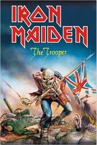 Αφίσα Iron Maiden - The Trooper, (61 x 91.5 cm)