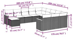 ΣΑΛΟΝΙ ΚΗΠΟΥ ΣΕΤ 12 ΤΕΜ. ΜΠΕΖ ΣΥΝΘΕΤΙΚΟ ΡΑΤΑΝ ΜΕ ΜΑΞΙΛΑΡΙΑ 3258985