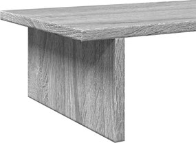 vidaXL Βάση Οθόνης Γκρι Sonoma 100x27x15 εκ. Επεξεργ. Ξύλο