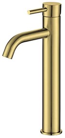 Μπαταρία Νιπτήρος Υψηλή Artemis B205A02-OR Gold Karag Stainless Steel