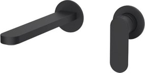 Orabella Aspen 10436 Black Matt - Εντοιχιζόμενη μπαταρία νιπτήρα