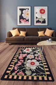 Χαλί Nanna 882CHL3105 Black-Multi Conceptum Hypnose 80X140cm