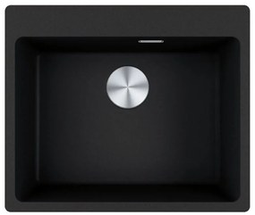 Franke Maris Centro 2.0 610/210-54 Ένθετος Γρανιτένιος Νεροχύτης 59x50cm Onyx Σετ