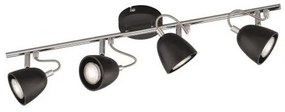 Σποτ Φωτιστικό Οροφής Μαύρο Gemma 820082 Fischer Honsel-820082-Μαύρο 820082