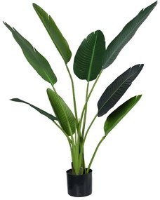 Τεχνητό Φυτό Σε Κασπώ Palm Tree 316-000007 120cm Green Inart Πολυπροπυλένιο