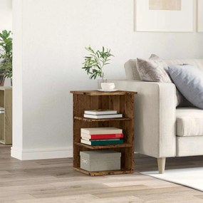 VidaXL Sideboard Παλιό ξύλο 35x35x55 cm Ξύλο μηχανής