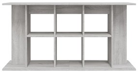 vidaXL Βάση Ενυδρείου Γκρι Sonoma 120x40x60 εκ. από Επεξεργασμένο Ξύλο