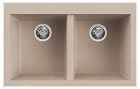 Νεροχύτης κουζίνας QUADRA 350 Avena 51 ELLECI 79x50cm