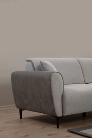 3-Seat Sofa-Bed Aren - Grey Grey