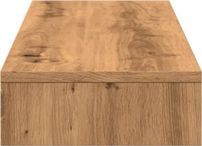 vidaXL Βάση Οθόνης Αρτισιανή Δρυς 100x27x10 εκ. από Επεξ. Ξύλο