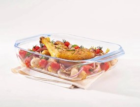 ΓΆΣΤΡΕΣ- ΤΑΨΙΆ PLAT Γ? FOUR RECT. 31X20 2.1L PYREX 407B000/7146