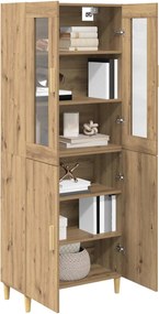 vidaXL Highboard Artisan Oak 69,5 x 34 x 180 εκ.