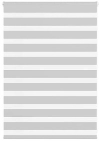 vidaXL Ζέβρα τυφλή Ανοιχτό Γκρι Πλάτος υφάσματος 95,9 εκ. Πολυεστέρας