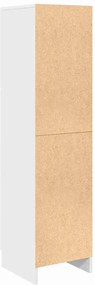 vidaXL Highboard Λευκό 31.5 x 32 x 122.5 εκ