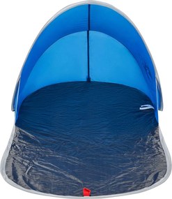 vidaXL Σκηνή Παραλίας Pop Up Μπλε Αζούρ Αδιάβροχη
