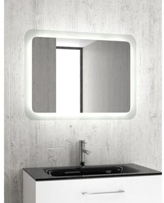Karag Adel 100 Κρυστάλλινος καθρέπτης 60x100x4 cm με κρυφό φωτισμό LED