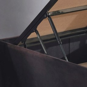 Single Bed Base &amp; Headboard Ela Single - Black (100 x 200) Black
