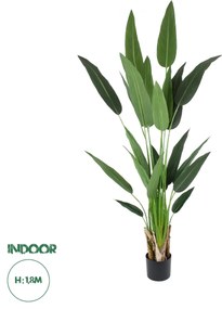 GloboStar® Artificial Garden STRELITZIA 20030 Τεχνητό Διακοσμητικό Φυτό  Στρελίτσια - Πουλί του Παραδείσου Υ180cm