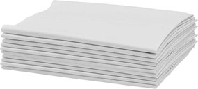 vidaXL Υφασμάτινοι σακίδες 10 τεμ. Λευκό 65 x 105 cm PP
