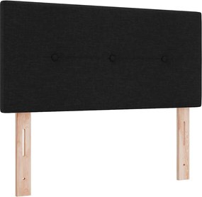 vidaXL LED κεφαλάρι με φώτα λωρίδας LED Μαύρο 100 cm Πολυεστέρας