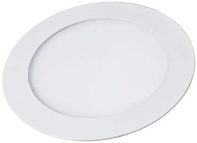 POWERTECH LED panel PT-1270 χωνευτό, 18W, Φ22cm, 4000K, 1440lm, λευκό