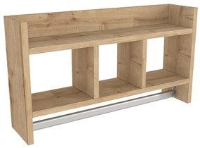 Ράφι Τοίχου ArteLibre DRAPER Φυσικό Μοριοσανίδα/Μελαμίνη 64x14x35cm