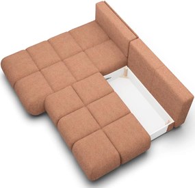 Γωνιακός καναπές Limo-Portokali-Αριστερή