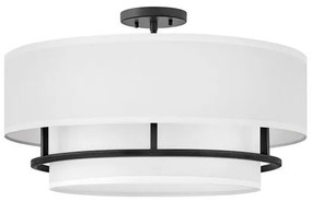 Πλαφονιέρα Φωτιστικό Οροφής 4xE14  Φ58cm Ευέλικτη Τοποθέτηση  Graham Elstead Lighting HK-GRAHAM-L-BK Μαύρο