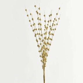 Χριστουγεννιάτικο Κλαδί Με Glitter 600-45997 150cm Gold