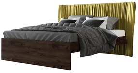 Intrahome Κρεβάτι "QUEEN" διπλό σε χρώμα βέγγε 160x200 Intrahomesa-00652390