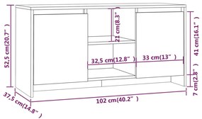 ΈΠΙΠΛΟ ΤΗΛΕΟΡΑΣΗΣ ΚΑΦΕ ΔΡΥΣ 102X37,5X52,5 ΕΚ. ΜΟΡΙΟΣΑΝΙΔΑ 813022