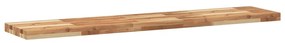 vidaXL Ράφια Κρεμαστά 3 Τεμ. 120x30x4εκ. Φινίρισμα Λαδιού Μασίφ Ακακία
