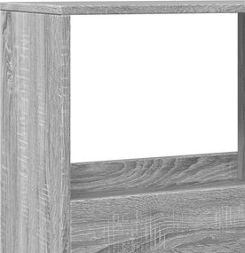 vidaXL Βιβλιοθήκη Γκρι Sonoma 100x33x155,5 εκ. από Επεξεργ. Ξύλο